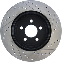 Load image into Gallery viewer, StopTech 05-09 Chrysler 300 (5.7L V8 exc SRT-8) Rear Right Slotted & Drilled Rotor