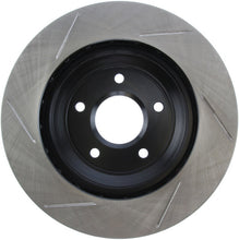 Load image into Gallery viewer, StopTech Power Slot 97-04 Chevy Corvette / 04 & 08 Cadillac XLR/XLR-V Front Left Slotted Rotor
