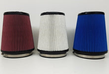 Load image into Gallery viewer, JLT 10-14 Ford Mustang GT500 Factory Replacement Oiled Air Filter 5.5x7in - Red