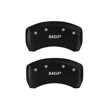 Load image into Gallery viewer, MGP 4 Caliper Covers Engraved Front & Rear MGP Red finish silver ch