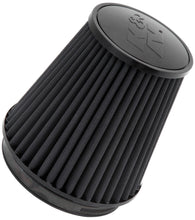 Load image into Gallery viewer, K&N Universal Rubber Filter Round Tapered 6in Flange ID x 7.5in Base OD x 5.25in Top OD x 8in Height
