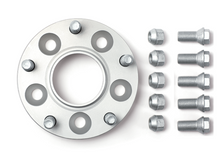 Load image into Gallery viewer, H&R Trak+ 25mm Wheel Adapter Porsche wheels 5/130 - 71.6 CB - 14x1.5 to 5/114.3 - 70.5 CB -1/2in UNF