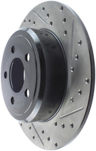 Load image into Gallery viewer, StopTech 05-13 Chrysler300/300C / 09-12 Dodge Challenger Rear Left Drilled & Slotted Rotor