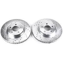 Load image into Gallery viewer, Power Stop 05-19 Chrysler 300 Front Evolution Drilled & Slotted Rotors - Pair