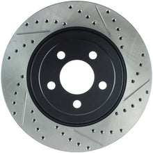 Load image into Gallery viewer, StopTech 05-09 Chrysler 300 (5.7L V8 exc SRT-8) Front Left Slotted & Drilled Rotor