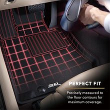 Load image into Gallery viewer, 3D MAXpider 2008-2010 Dodge Challenger Kagu 2nd Row Floormats - Black