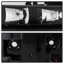 Load image into Gallery viewer, Xtune Chevy Suburban 94-98 Headlights w/ Corner & Parking Lights 8pcs Black HD-JH-CCK88-AM-BK-SET