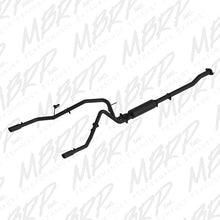 Load image into Gallery viewer, MBRP 11-14 Ford F-150 V6 Ecoboost Black Coated 2.5in Cat-Back Dual Rear Exit Exhaust System