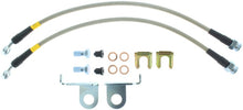 Load image into Gallery viewer, StopTech Stainless Steel Front Brake Lines 2015 Ford Mustang Base/V6/GT w/ 320mm & 352mm Front Discs