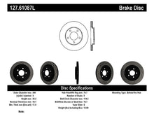 Load image into Gallery viewer, StopTech 05-10 Ford Mustang Slotted & Drilled Left Rear Rotor