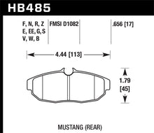 Load image into Gallery viewer, Hawk 08-09 Mustang Bullitt/05-10 & 12-13 Mustang GT/05-13 Mustang V6 Blue 9012 Race Rear Brake Pads