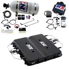 Load image into Gallery viewer, Nitrous Express Nitrous &amp; Water Injection Kit w/Billet LT4 Supercharger Lid w/10lb Bottle