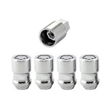 Load image into Gallery viewer, McGard Wheel Lock Nut Set - 4pk. (Cone Seat) 1/2-20 / 3/4 & 13/16 Dual Hex / 1.46in. Length - Chrome