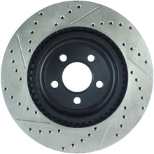 Load image into Gallery viewer, StopTech 05-09 Chrysler 300 (5.7L V8 exc SRT-8) Front Left Slotted & Drilled Rotor