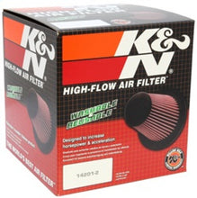 Load image into Gallery viewer, K&N Universal Clamp-On Air Filter 6in FLG / 7-1/2in B / 5in T / 7-1/2in H