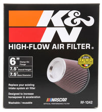 Load image into Gallery viewer, K&N Round Tapered Universal Air Filter 6in Flange ID x 7.5in Base OD x 5in Top OD x 6.5in Height