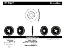 Load image into Gallery viewer, StopTech 05-10 Ford Mustang Slotted & Drilled Left Rear Rotor