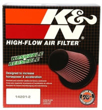 Load image into Gallery viewer, K&N Universal Clamp-On Air Filter 6in FLG / 7-1/2in B / 5in T / 7-1/2in H