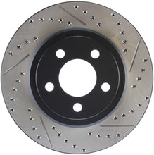 Load image into Gallery viewer, StopTech 05-09 Chrysler 300 (5.7L V8 exc SRT-8) Rear Left Slotted & Drilled Rotor