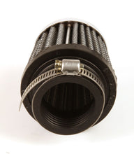 Load image into Gallery viewer, K&N Universal Chrome Filter 1 3/8 inch FLG / 2 1/2 inch Base / 2 inch Top / 2 1/4 inch Height