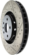 Load image into Gallery viewer, StopTech Drilled & Slotted Left Sport Brake Rotor for 2009 Cadillac CTS-V