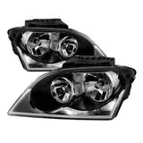 Xtune Chrysler Pacifica 04-06 Halogen OEM Style Headlights Black HD-JH-CHRPA04-BK