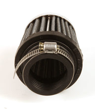 Load image into Gallery viewer, K&N Universal Chrome Filter 1 3/8 inch FLG / 2 1/2 inch Base / 2 inch Top / 2 1/4 inch Height