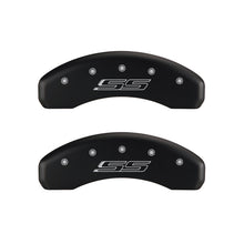 Load image into Gallery viewer, MGP 4 Caliper Covers Engraved Front & Rear Gen 5/SS Red finish silver ch
