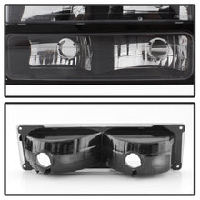 Load image into Gallery viewer, Xtune Chevy Suburban 94-98 Headlights w/ Corner & Parking Lights 8pcs Black HD-JH-CCK88-AM-BK-SET