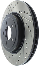Load image into Gallery viewer, StopTech 05-09 Chrysler 300 (5.7L V8 exc SRT-8) Front Right Slotted & Drilled Rotor