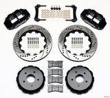 Wilwood Narrow Superlite 4R Rear Kit 14.00in Drilled 97-04 Corvette C5/Z06 05-13 C6