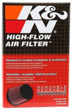 Load image into Gallery viewer, K&N Universal Rubber Filter 5 Degree Angled Flange 3.5in OD / 2.5in Flange ID / 6in Height