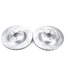 Load image into Gallery viewer, Power Stop 05-10 Chrysler 300 Front Evolution Drilled & Slotted Rotors - Pair