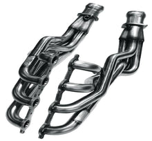 Load image into Gallery viewer, Kooks 09-14 Cadillac CTS-V LSA 6.2L 1-7/8in x 3in SS Longtube Headers and Green Catted SS X-Pipe