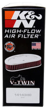 Load image into Gallery viewer, K&N Universal 7in OD / 5in ID / 1.938in H Round Replacement Air Filter