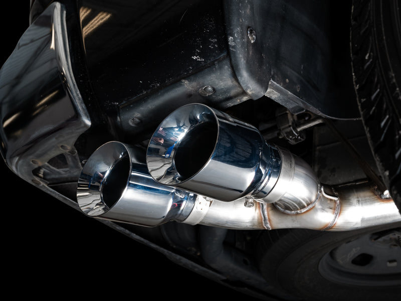 AWE Tuning 09-18 RAM 1500 5.7L (w/o Cutouts) 0FG Single Side Exit Cat-Back Exhaust - Chrome Tips