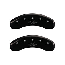 Load image into Gallery viewer, MGP 4 Caliper Covers Engraved Front & Rear Vintage Style/RT Black finish silver ch