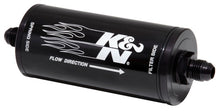 Load image into Gallery viewer, K&N 2in OD x 6in L 6AN 25 Micron In-Line Fuel/Oil FIlter