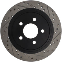 Load image into Gallery viewer, StopTech 05-10 Ford Mustang Slotted & Drilled Right Rear Rotor