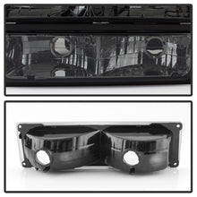Load image into Gallery viewer, Xtune Chevy Suburban 94-98 Headlights w/ Corner & Parking Lights 8pcs Smoked HD-JH-CCK88-AM-SM-SET