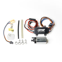 Load image into Gallery viewer, DeatschWerks DW440 440lph Brushless Fuel Pump w/ PWM Controller & Install Kit 2015+ Ford Mustang GT