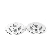 Load image into Gallery viewer, Power Stop 2010 Buick Allure Rear Evolution Drilled & Slotted Rotors - Pair