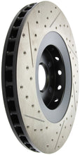 Load image into Gallery viewer, StopTech Drilled & Slotted Left Sport Brake Rotor for 2009 Cadillac CTS-V