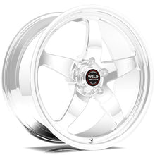 Load image into Gallery viewer, Weld S71 17x8 / 5x4.5 BP / 5.2in. BS Polished Wheel (High Pad) - Non-Beadlock