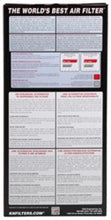 Load image into Gallery viewer, K&N Replacement Unique Air Filter - 2013 Honda SH150i