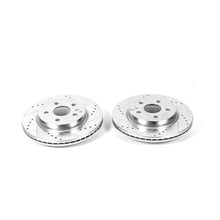 Load image into Gallery viewer, Power Stop 2010 Buick Allure Rear Evolution Drilled & Slotted Rotors - Pair