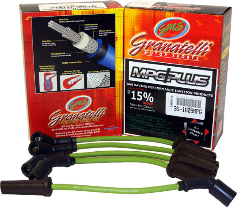 Granatelli 01-09 Ford Taurus 6Cyl 3.0L (24V Coil On Plug) MPG Plus Ignition Wires