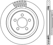Load image into Gallery viewer, StopTech Slotted & Drilled Sport Brake Rotor - 2015 Ford Mustang GT - Rear Right