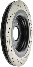 Load image into Gallery viewer, StopTech Slotted & Drilled Sport Brake Rotor - 2015 Ford Mustang GT - Rear Right