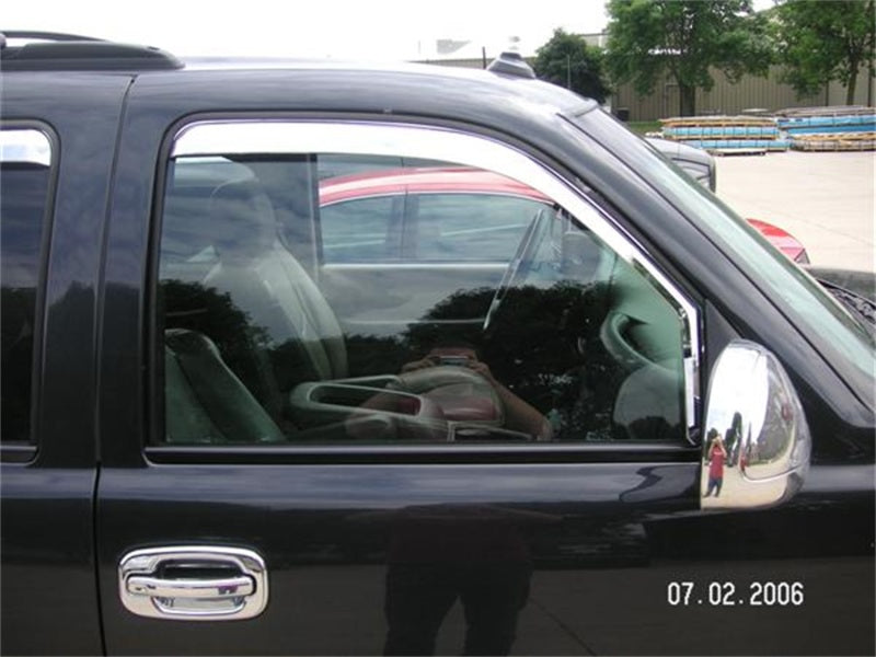 Putco 00-06 Chevrolet Tahoe (Front Only) Element Chrome Window Visors